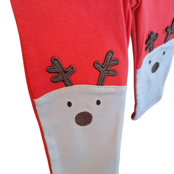 Baby's 1st Holiday Christmas Santa Reindeer Onesie Tulle Tutu Size 6-9 months - Picture 6 of 9